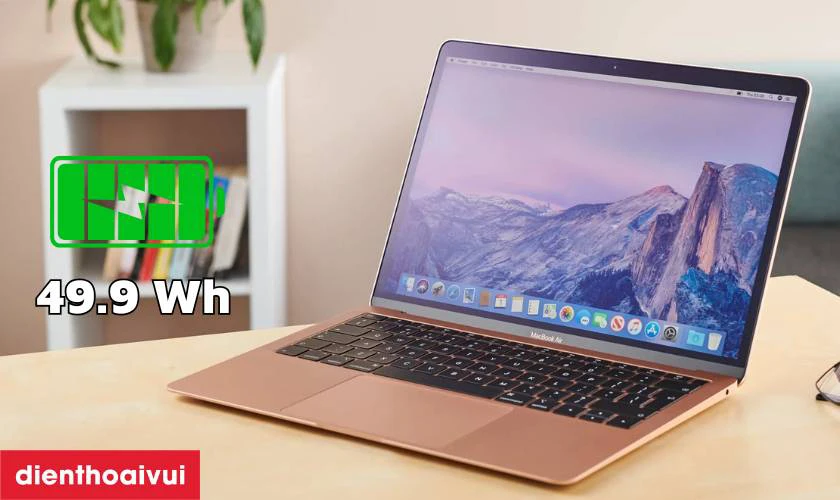 Thông tin kỹ thuật về pin MacBook Air 2019