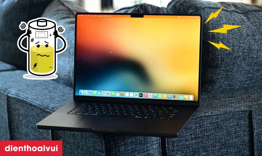 Dấu hiệu cần thay pin MacBook Pro 2019 15 inch A1990