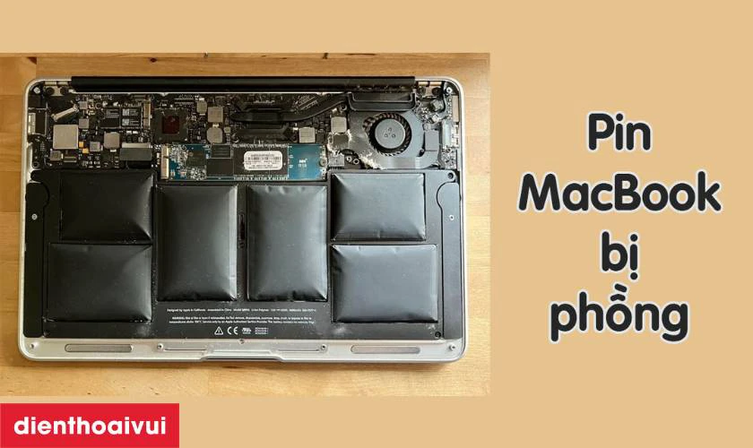 Dấu hiệu cần thay pin MacBook Pro 2019 16 inch A2141