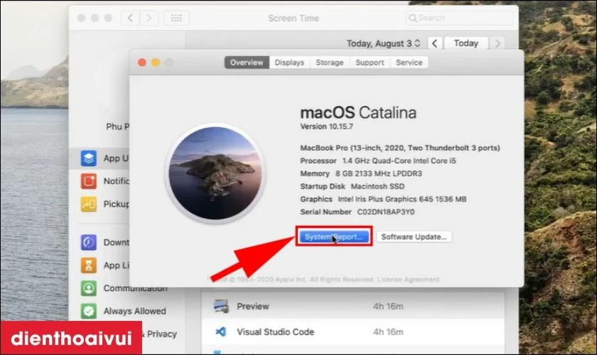 Cách kiểm tra độ chai pin của MacBook Pro không cần phần mềm