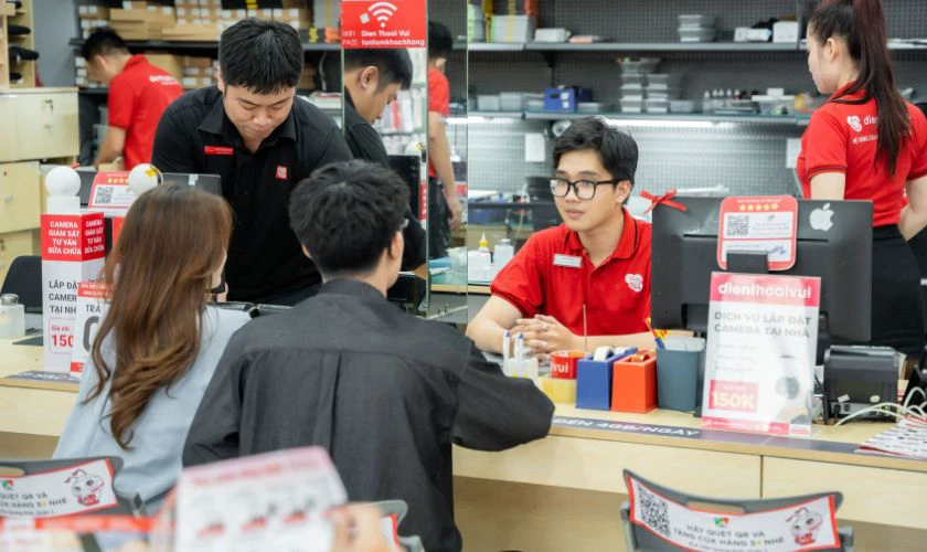 Quy trình thay pin MacBook quận Thủ Đức tại Điện Thoại Vui