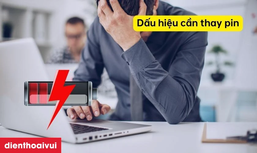 Dấu hiệu nhận biết cần thay pin Macbook Retina