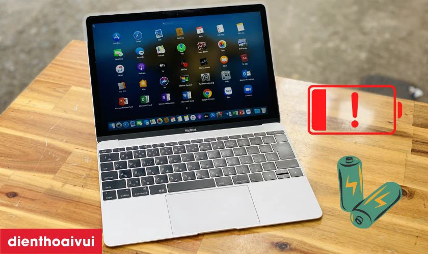 Dấu hiệu cần thay pin MacBook Retina 2017