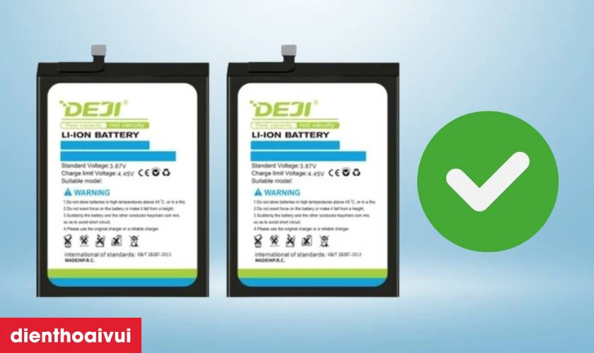Có nên thay pin Oppo A3s chính hãng Deji không