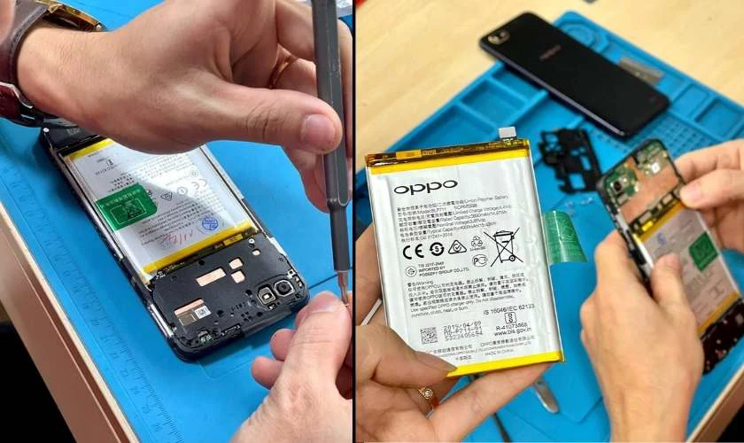 Những dịch vụ thay pin điện thoại OPPO có tại Điện Thoại Vui