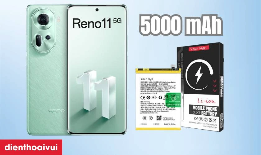 Thay pin OPPO Reno 11 5G