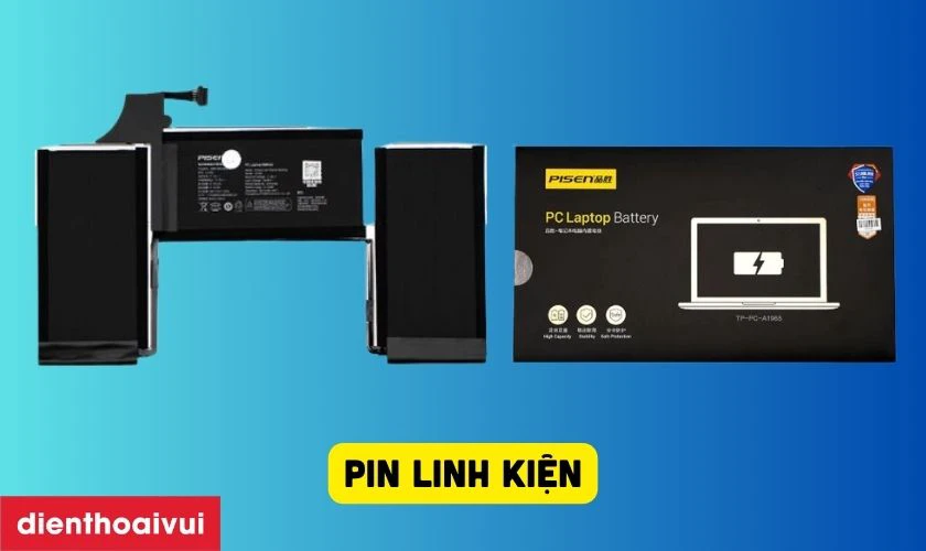 Pin linh kiện là loại pin do bên thứ ba sản xuất, không phải của Apple