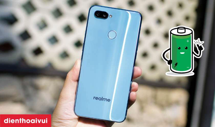 Đánh giá pin điện thoại Realme 2
