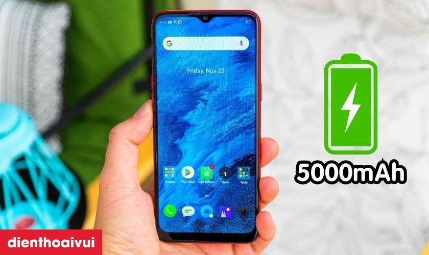 Đ&aacute;nh gi&aacute; pin Realme 5