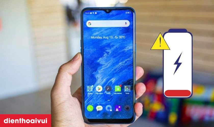 Dấu hiệu cần thay pin Realme 5?