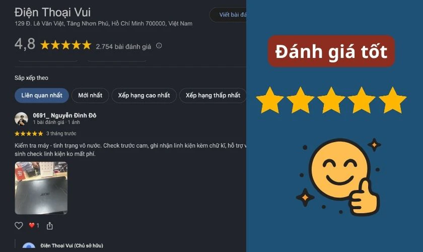 Nhận được nhiều phản hồi tích cực từ khách hàng