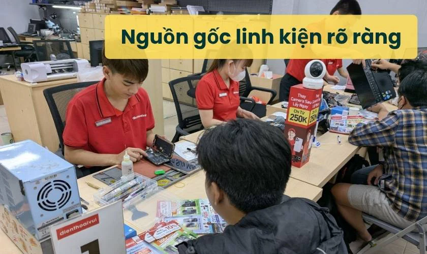 Thay pin Realme quận Hà Đông