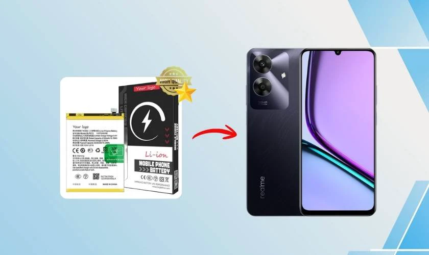 Thay pin Realme quận Thanh Xuân