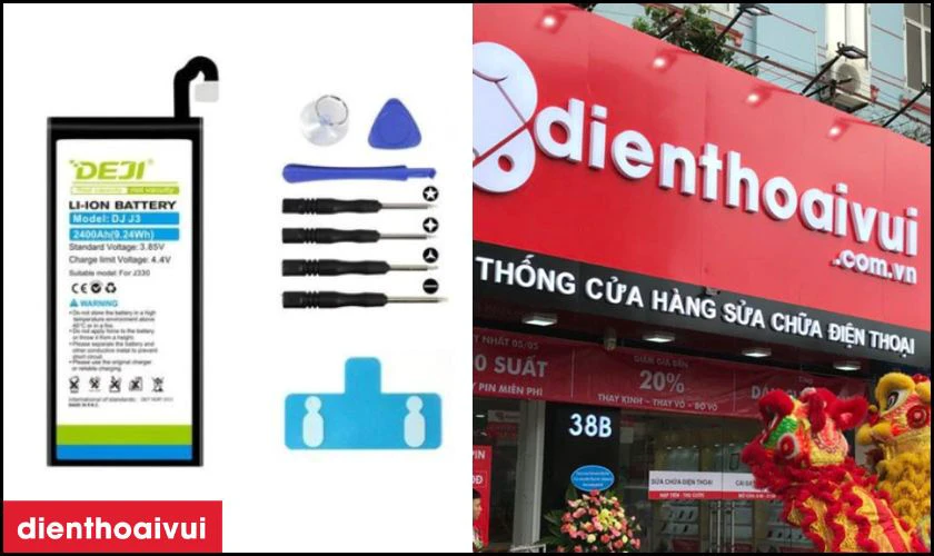 Có nên thay pin Samsung A01 CORE hãng Deji không?
