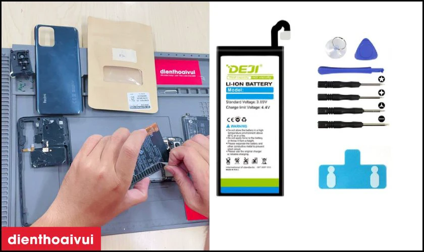 Có nên thay pin Samsung Note 10 hãng Deji không?