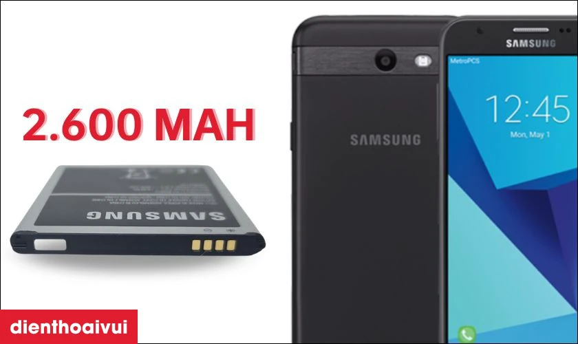 Đánh giá pin điện thoại Samsung J3 Prime