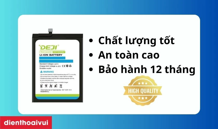 Có nên thay pin Samsung A11 chính hãng Deji không?
