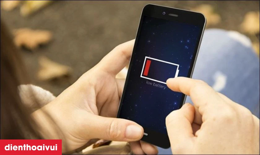 Pin cũ, xuống cấp do sử dụng lâu ngày