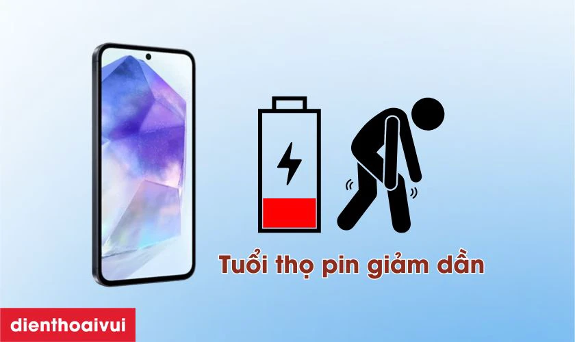 Mỗi viên pin điều có tuổi thọ nhất định