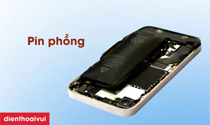 Khi độ phồng đạt đến giới hạn có thể gây cháy nổ