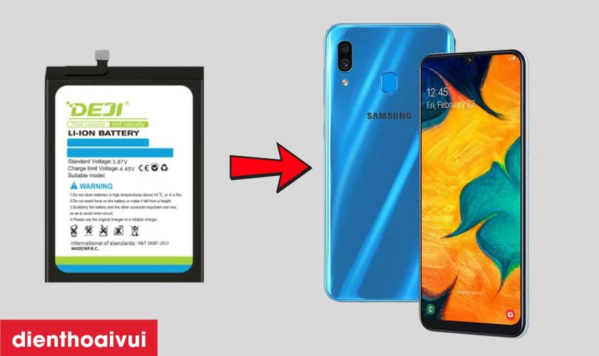 Pin Deji thay cho Samsung A70 có tốt không?