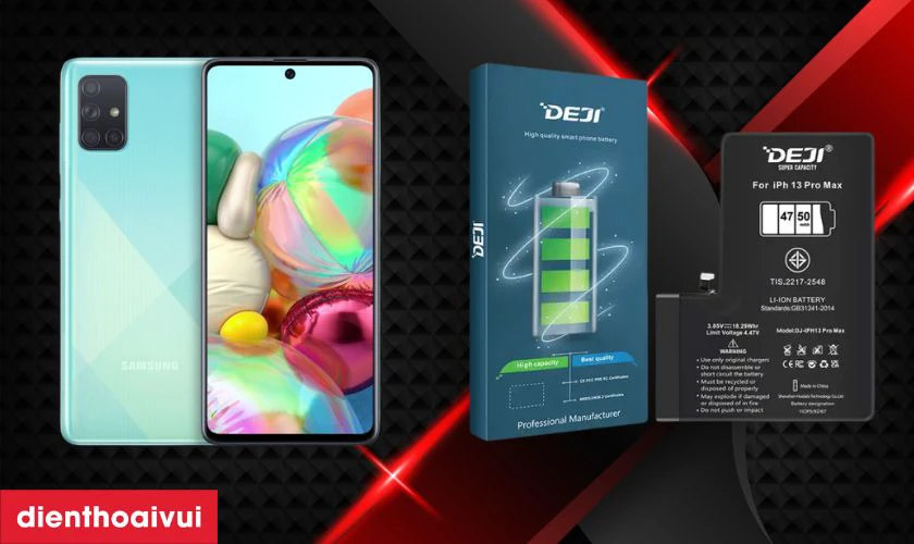 Pin Samsung A71 chính hãng Deji là gì?