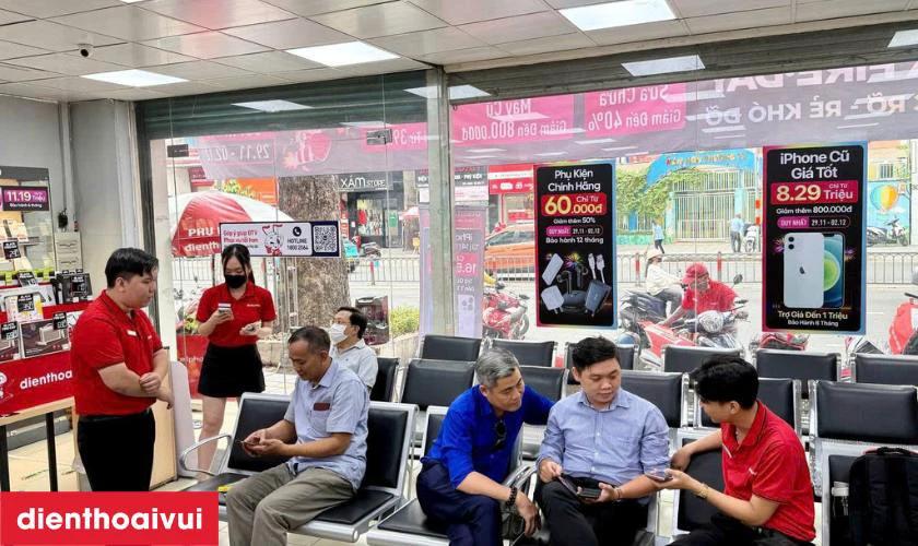 Dịch vụ thay pin Samsung A73 5G chính hãng Deji lấy liền tại Điện Thoại Vui