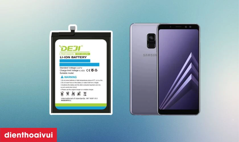 Pin Samsung A8 Plus 2018 chính hãng Deji là gì?