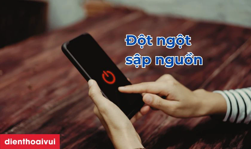 Điện thoại bất chợt sập nguồn là dấu hiệu cần thay pin Samsung A83