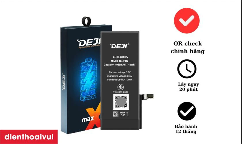Pin Deji thay cho Samsung A8S có tốt không?