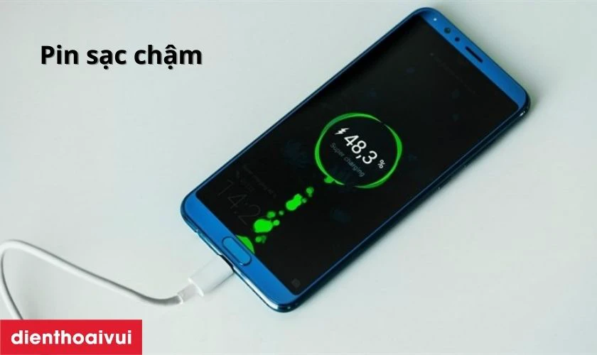 Thời gian sạc pin Samsung A91 lâu hơn bình thường