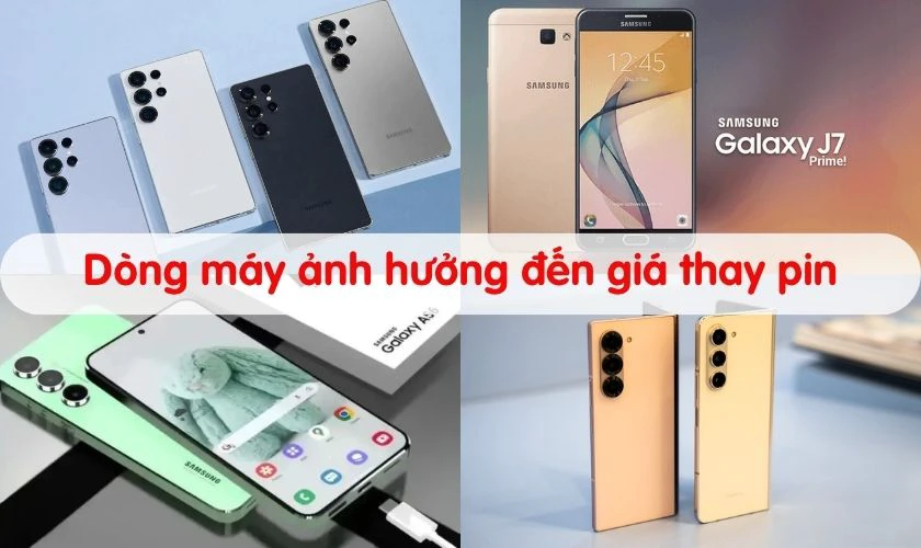 Yếu tố ảnh hưởng đến giá thay pin Samsung Đồng Nai