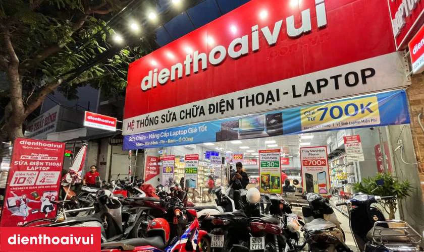 Dịch vụ sửa chữa lấy liền tại Điện Thoại Vui