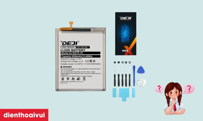 Có nên thay pin Samsung Galaxy A30s chính hãng Deji không