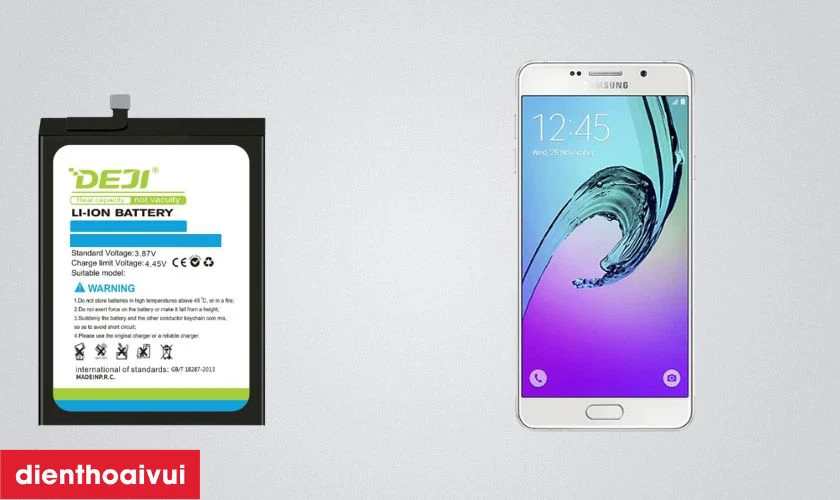 Pin Deji thay cho Samsung A7 2016 có tốt không?
