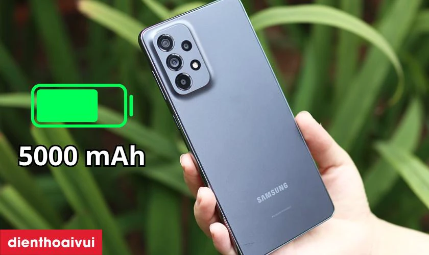Đánh giá pin Samsung Galaxy A73