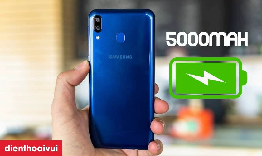 Đánh giá pin điện thoại Samsung Galaxy M20