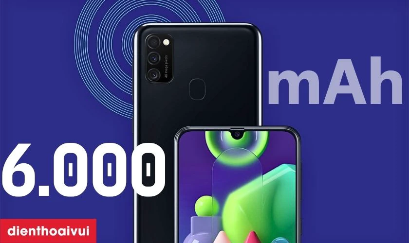 Tổng quan pin điện thoại Samsung Galaxy M21?