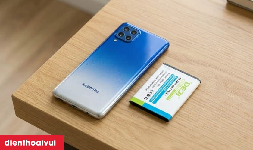 Thay pin Samsung Galaxy M62 ch&iacute;nh h&atilde;ng Deji
