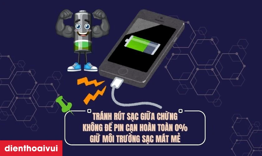 C&aacute;ch sạc pin đ&uacute;ng c&aacute;ch sau khi thay pin Samsung Galaxy S24 Ultra ch&iacute;nh h&atilde;ng Deji