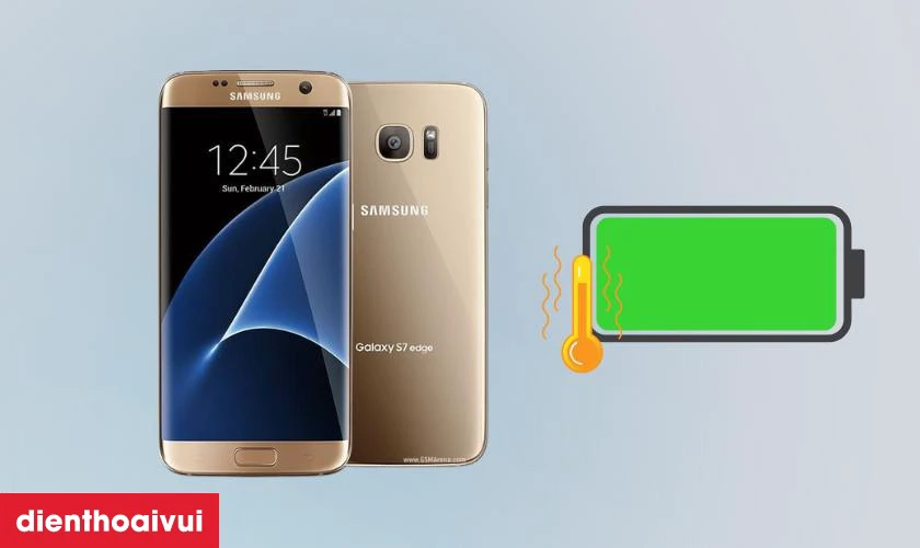Dấu hiệu cần thay pin Samsung Galaxy S7 Edge
