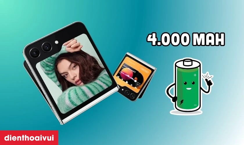 Giới thiệu pin Samsung Galaxy Z Flip 6