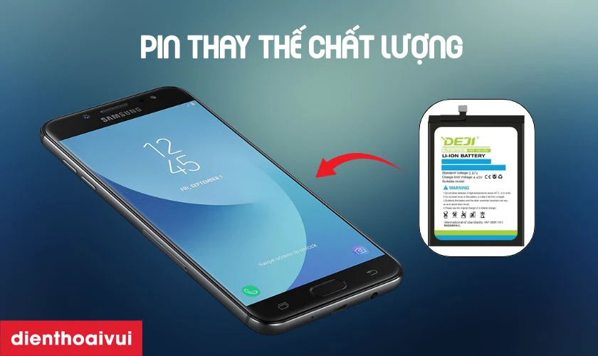 Pin Samsung J7 2017 chính hãng Deji là gì?