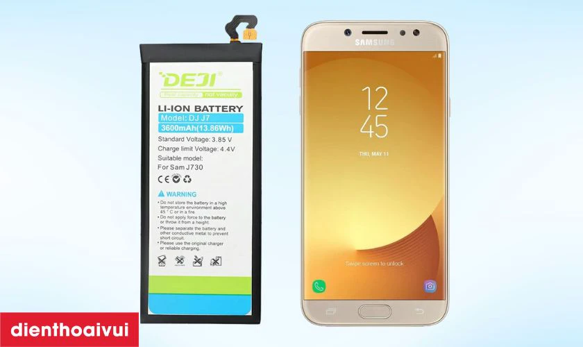 Pin Samsung J7 chính hãng Deji là gì?