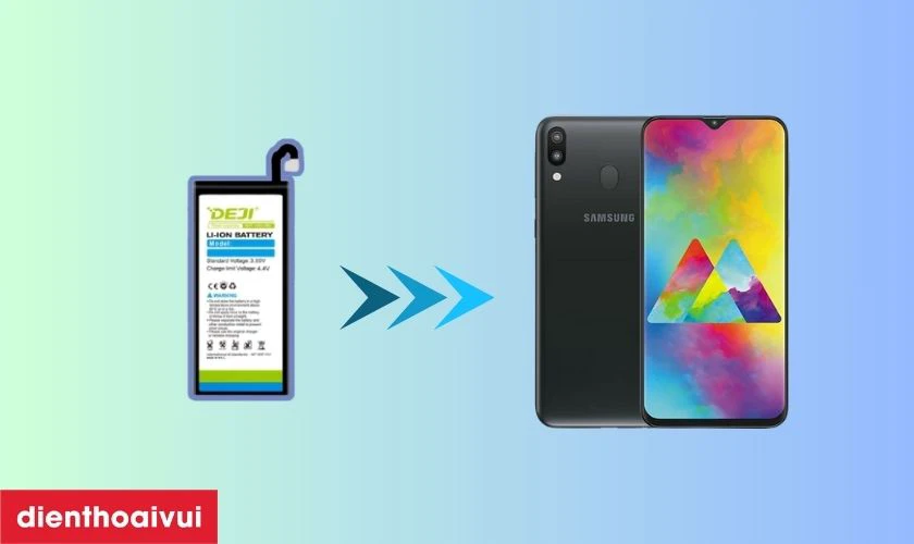 Pin Samsung M20 chính hãng Deji là gì?