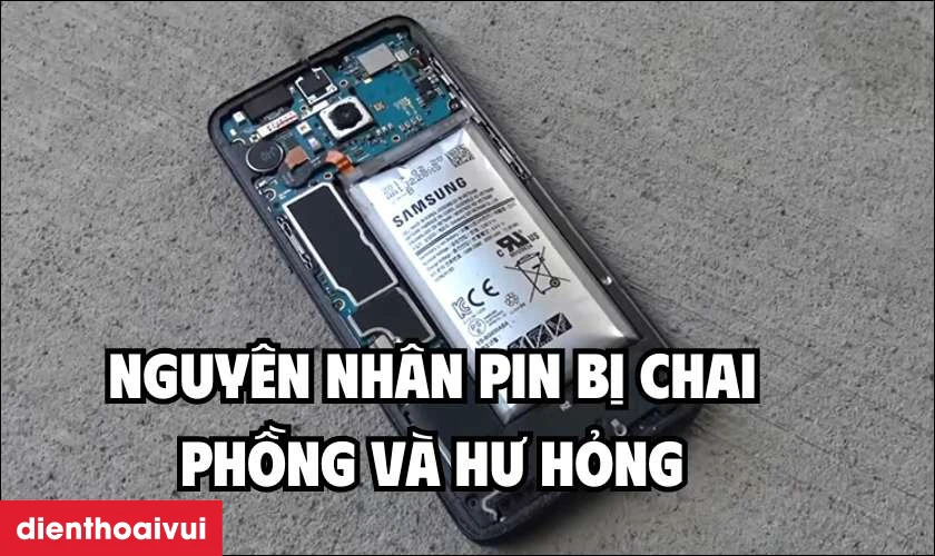 Nguyên nhân khiến pin điện thoại Samsung M23 bị chai phồng và hư hỏng?