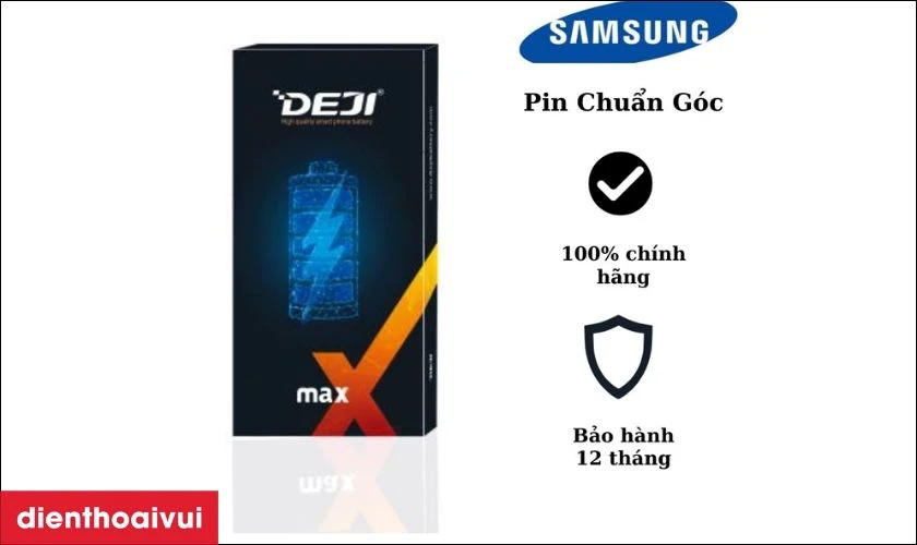 Pin chính hãng Deji thay cho Samsung M30S có tốt không?