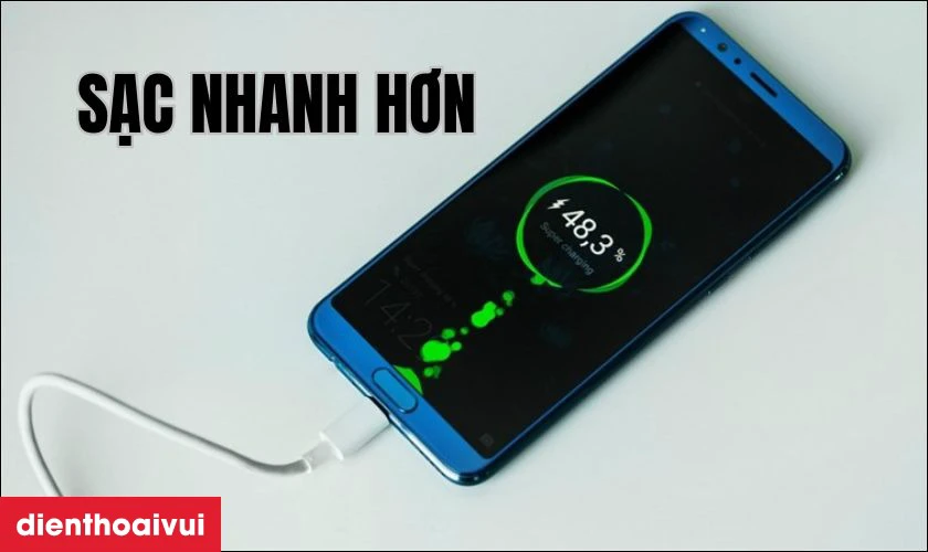 Sạc nhanh hơn