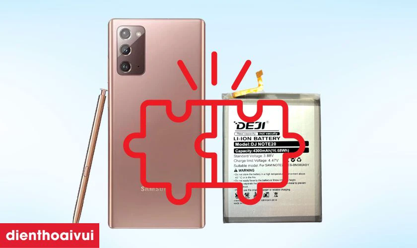 Pin chính hãng Deji thay cho Samsung Note 20 có tốt không?
