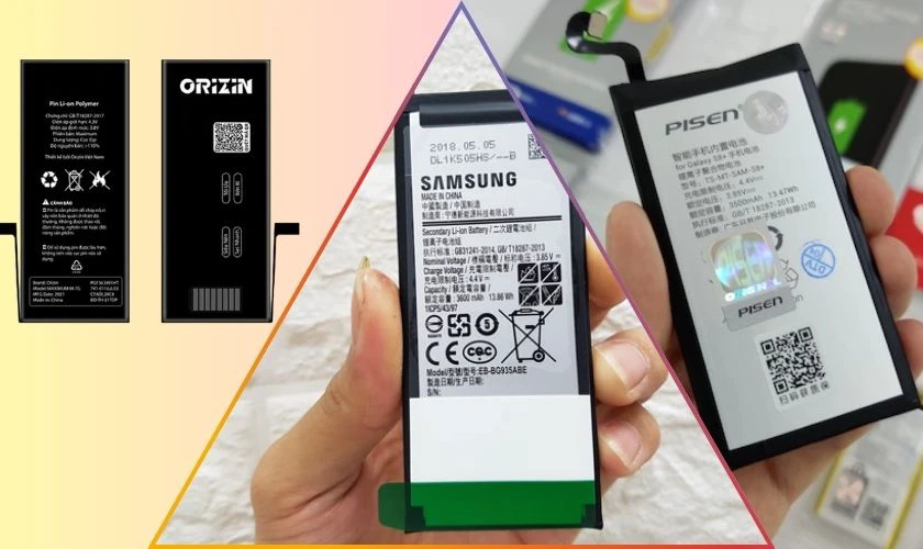 Yếu tố ảnh hưởng đến giá thay pin Samsung quận Tân Phú - Loại pin